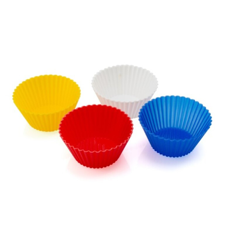 Moules en Silicone pour Cupcakes 143983 (4 pcs)