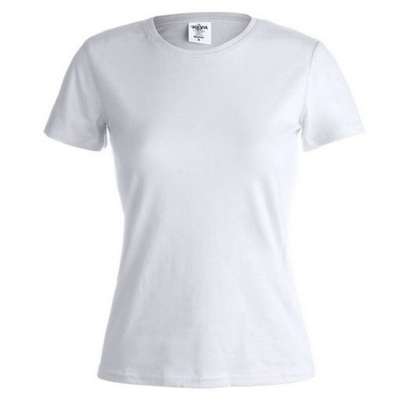 T-shirt à manches courtes femme 145867 Blanc