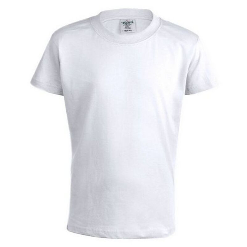 T shirt à manches courtes Enfant 145873 Blanc