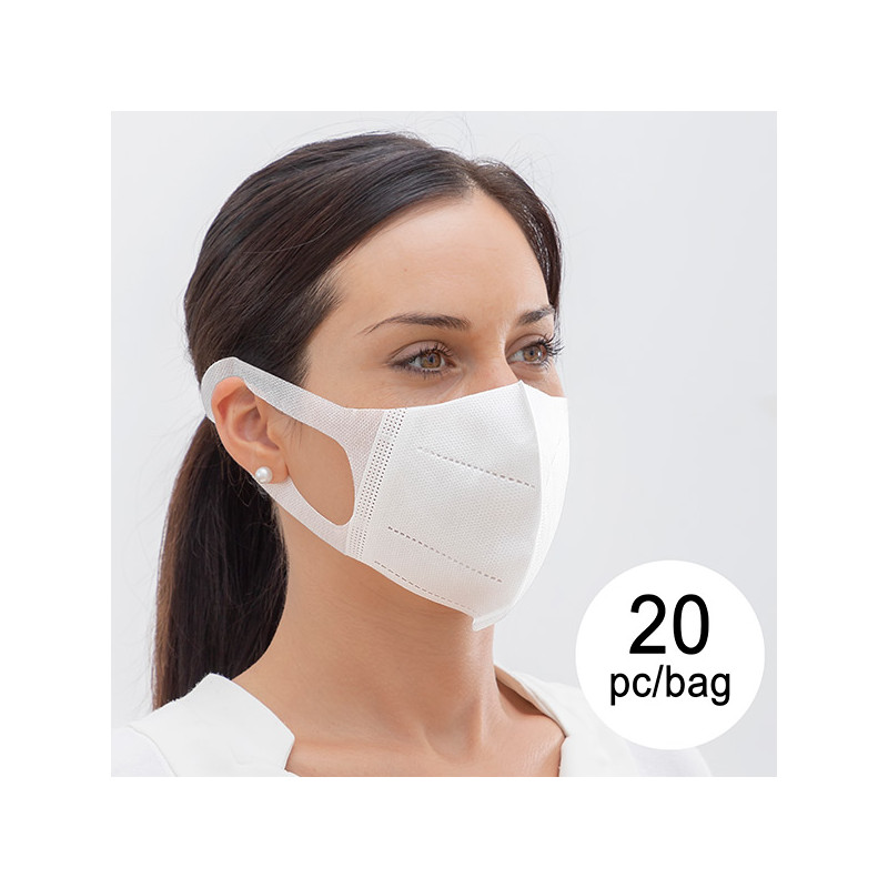 Masque hygiénique Intelmask SH20 Soft Harness (Pack de 20)