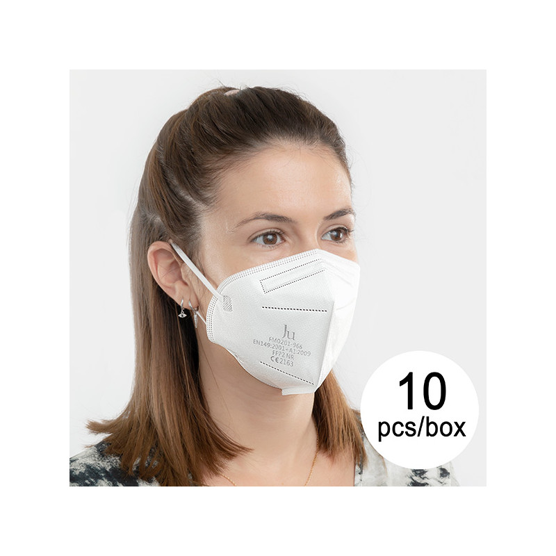 Masque Respiratoire de Protection FFP2 NR JU FM0201-966 5 couches (Pack de 10)