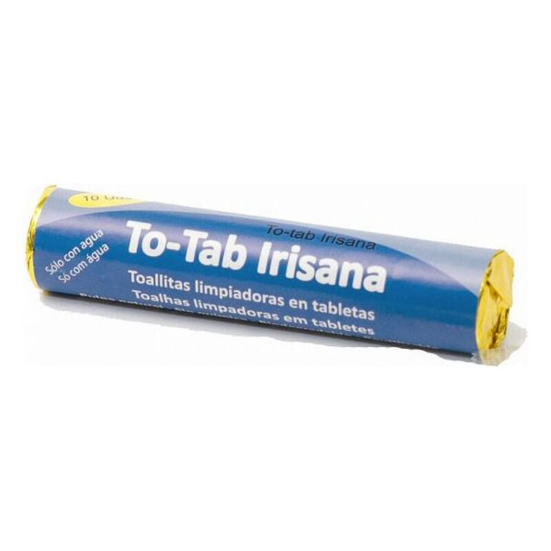 Lingettes Irisana TO-Tab (10 uds) (Sans Alcool) (Biodégradable)