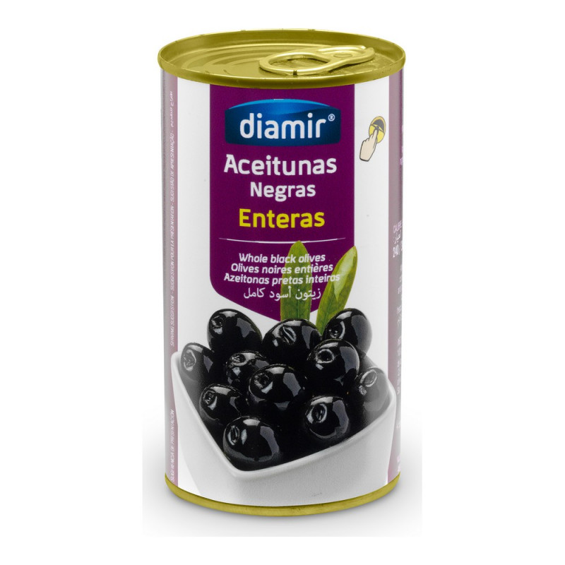 Olives Diamir Noire Avec os (185 g)