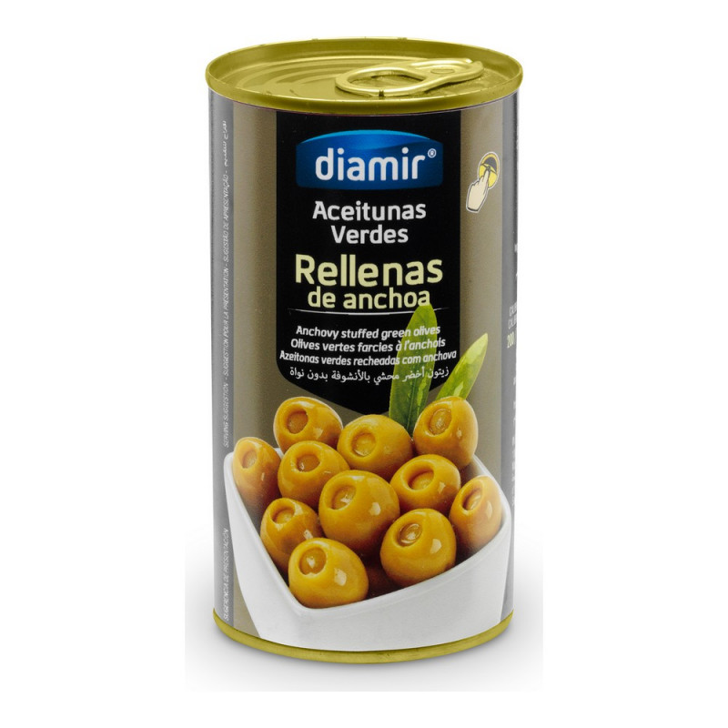 Olives Diamir Farcies d'anchois (150 g)
